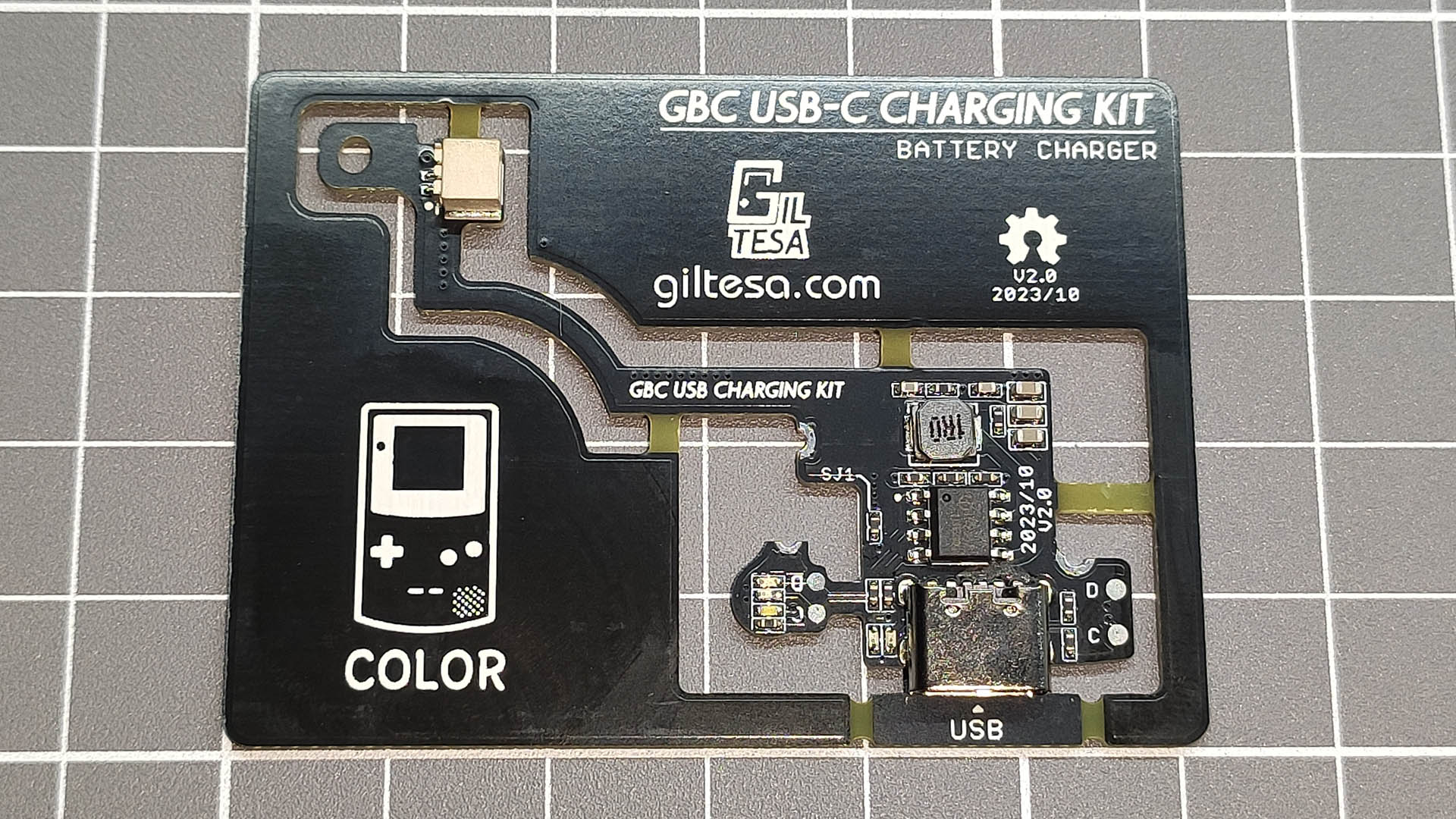 USB-C Charging Kit for Game Boy Color from The giltesa's shop on Tindie