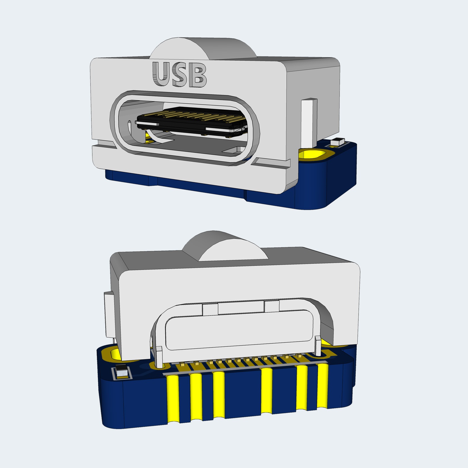 Game Boy Advance SP: USB-C Kit (Centered) - The giltesa's shop