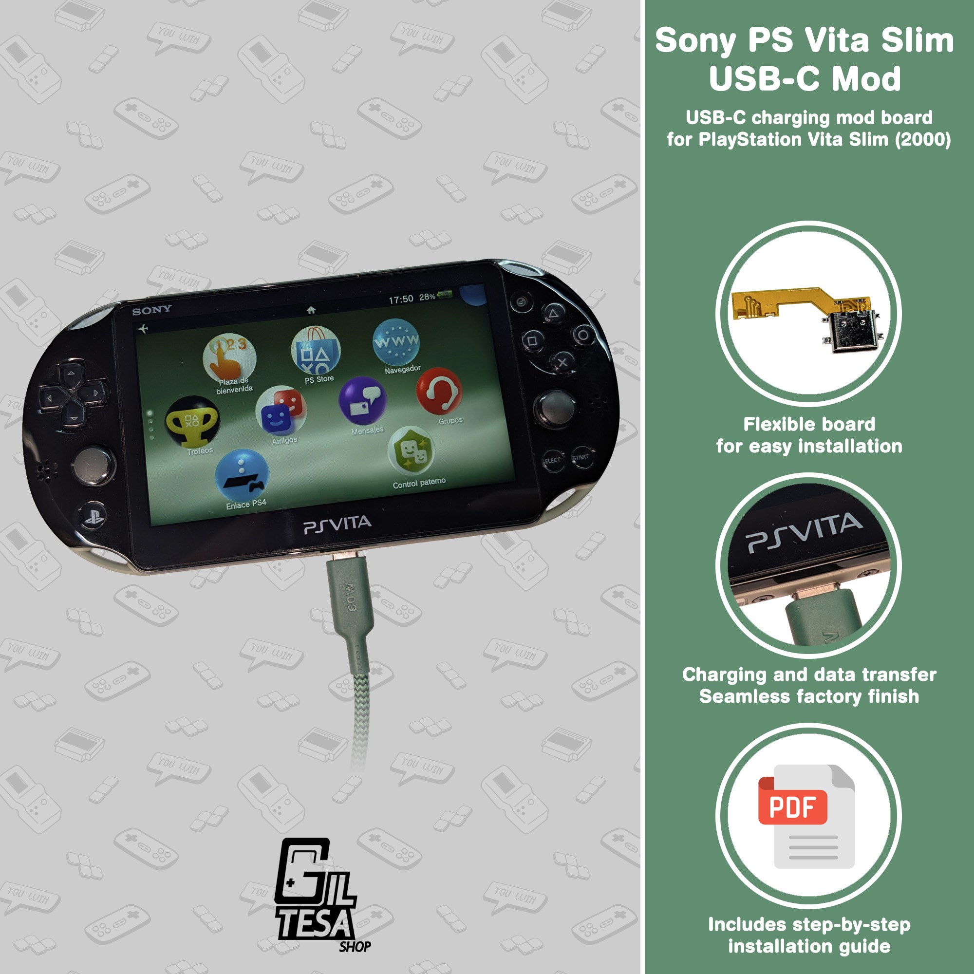 Sony PS Vita Slim: USB-C Mod - Image 2
