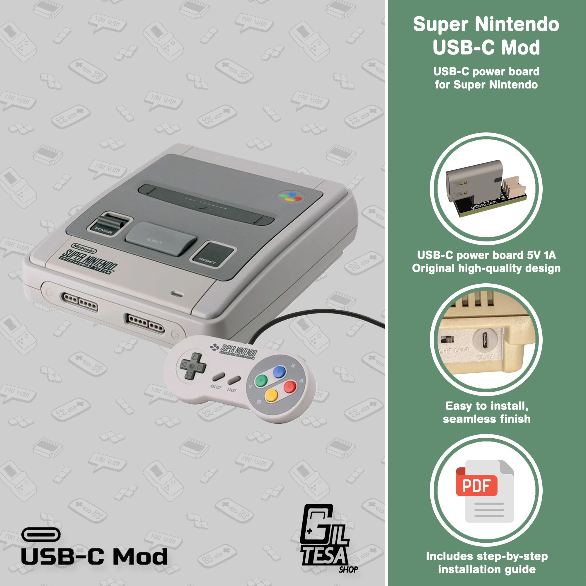 Super Nintendo: USB-C Mod - Image 2