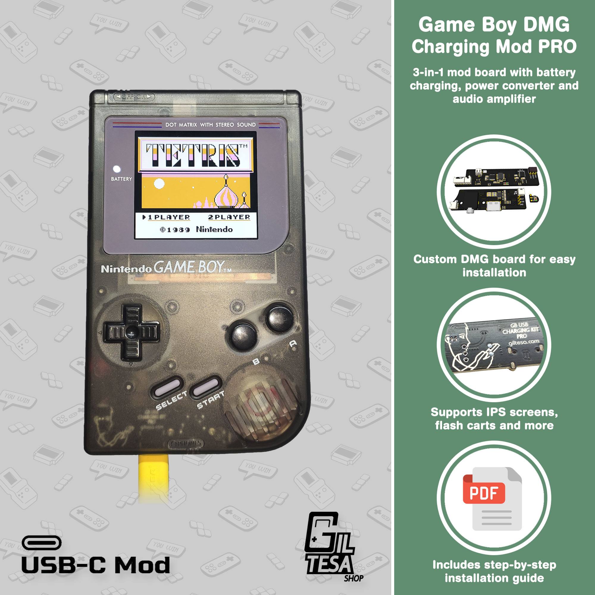 Game Boy DMG: USB-C Charging Mod PRO - Image 2