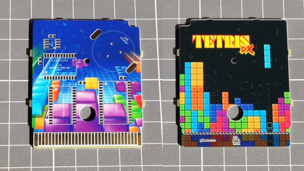 Tetris DX for Game Boy Custom Motherboard The giltesa