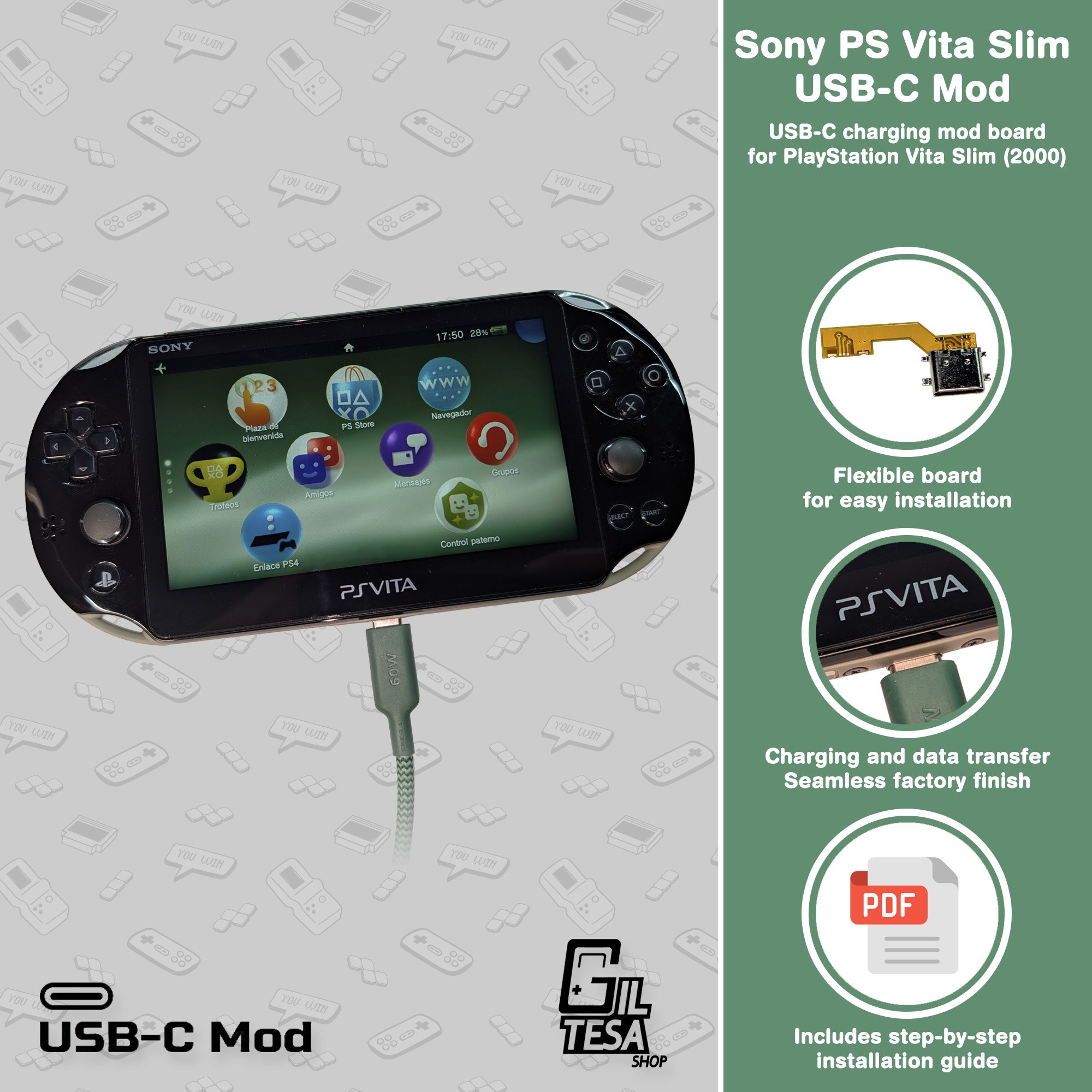 Sony PS Vita Slim: USB-C Mod - Image 2