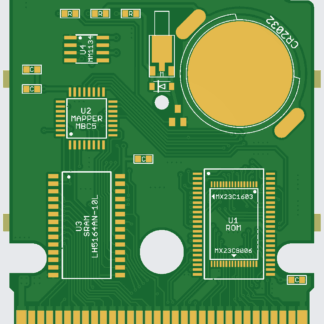 Pokémon Pinball for Game Boy: Custom Motherboard