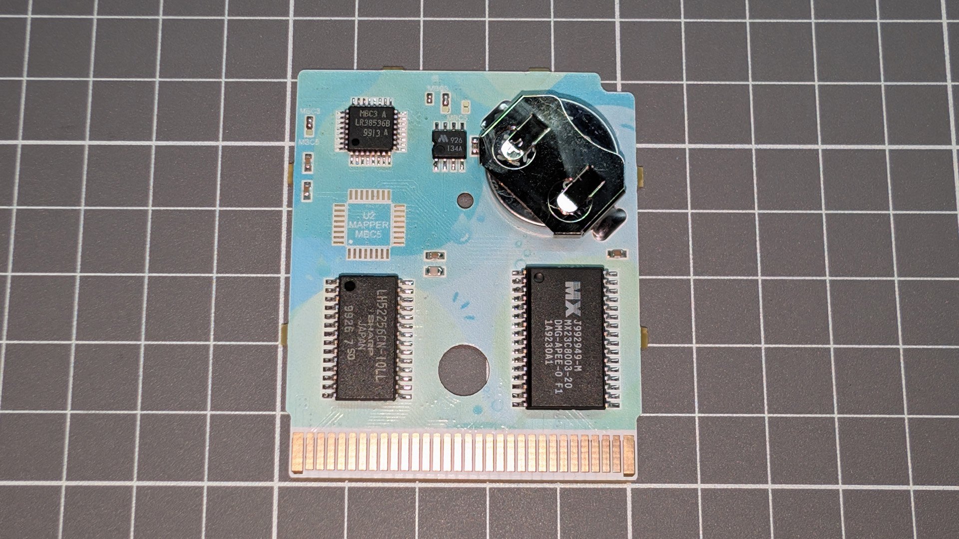Pokemon Blue PCB Top v1