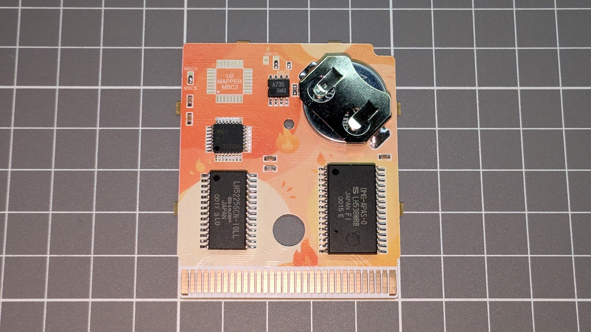 Pokemon Red PCB Top v1.1
