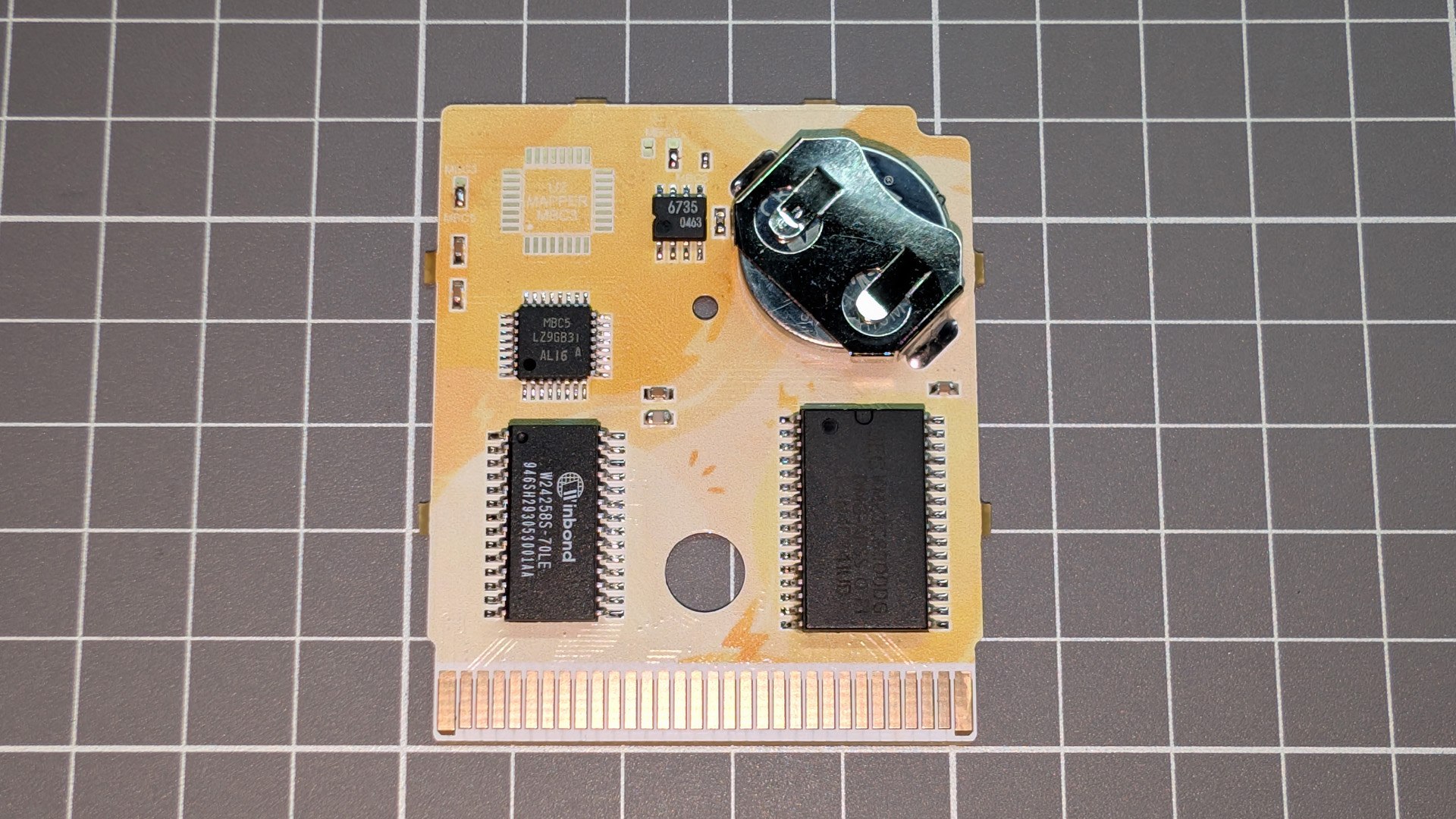 Pokemon Yellow PCB Top v1.1