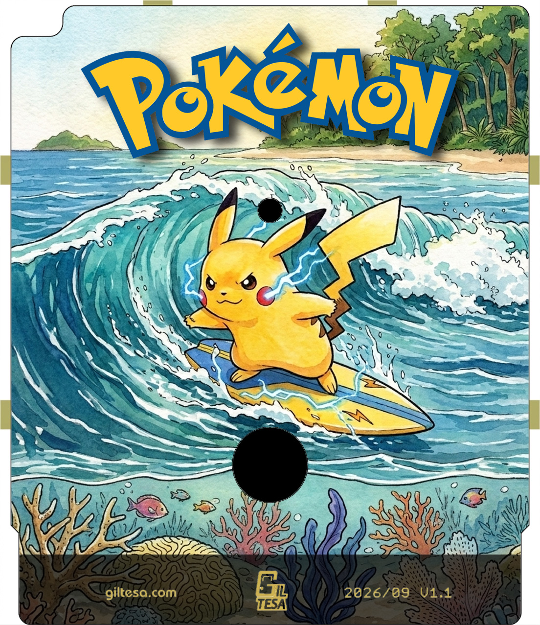 Pokémon Red, Blue and Yellow for Game Boy: Custom Motherboard - Image 9