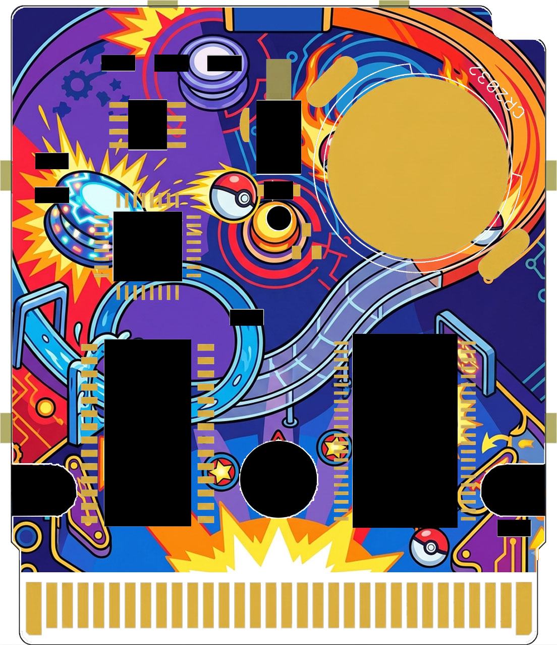 Pokémon Pinball for Game Boy: Custom Motherboard - Image 3